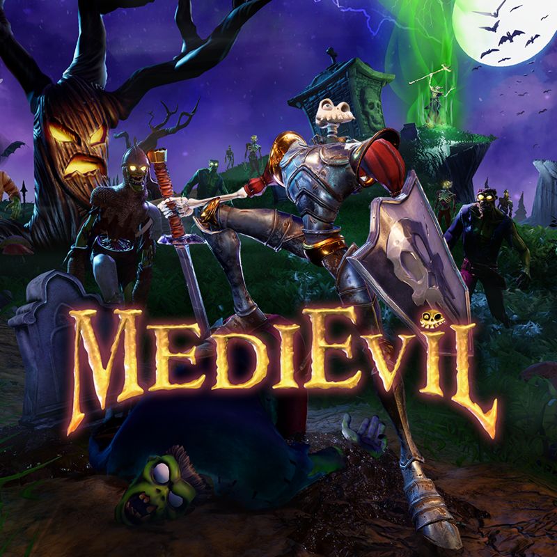 Front Cover for MediEvil (PlayStation 4) (download release)