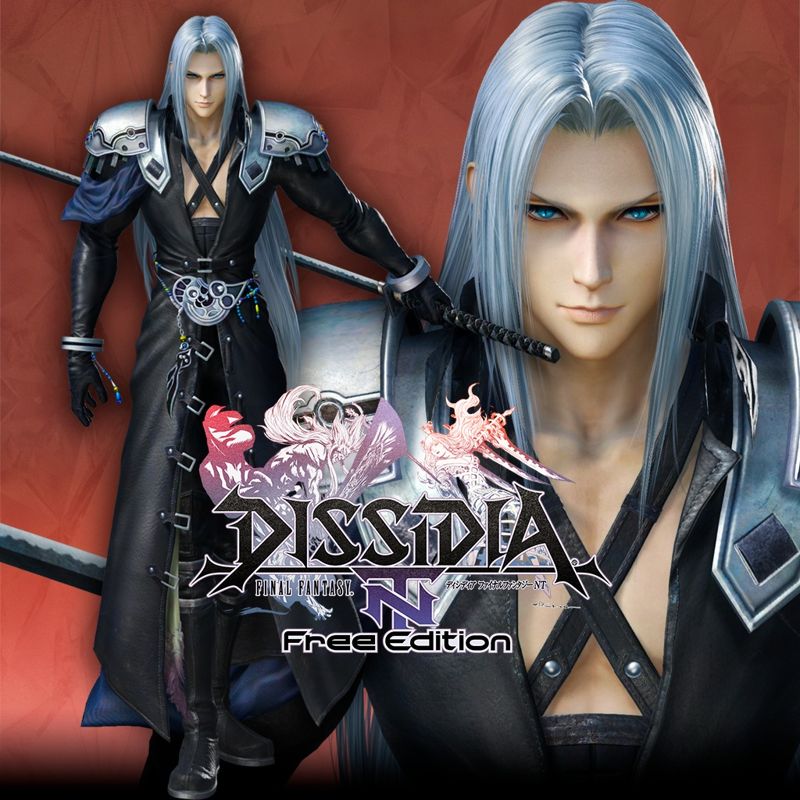 Front Cover for Dissidia: Final Fantasy NT Free Edition - Sephiroth Starter Set (PlayStation 4) (download release)