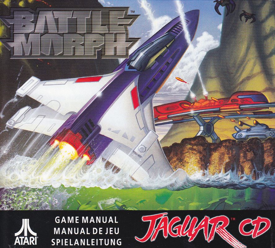 Manual for Battlemorph (Jaguar): Front