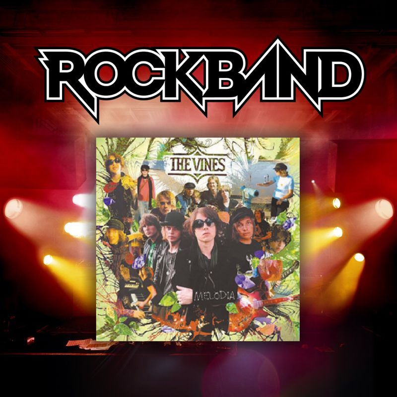 Rock Band The Vines 'Orange Amber' cover or packaging material