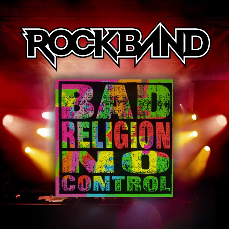 Front Cover for Rock Band: Bad Religion - 'No Control' (PlayStation 3 and PlayStation 4) (download release)