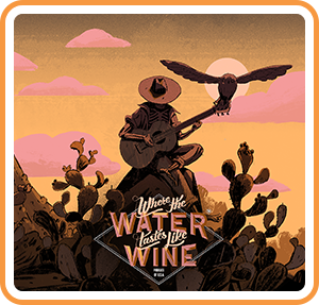 Front Cover for Where the Water Tastes Like Wine (Nintendo Switch) (download release): 1st version