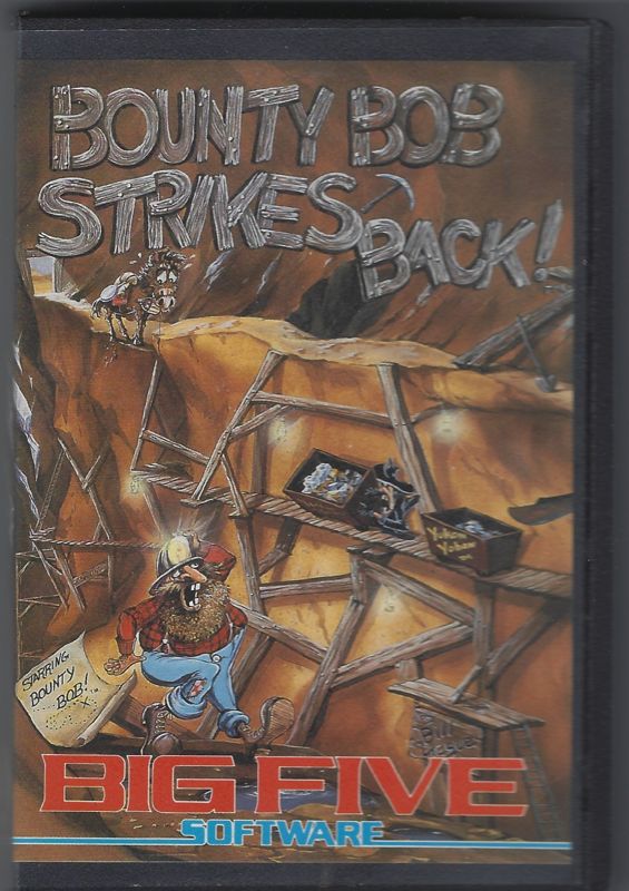 Front Cover for Bounty Bob Strikes Back! (Atari 8-bit) (Plastic case)