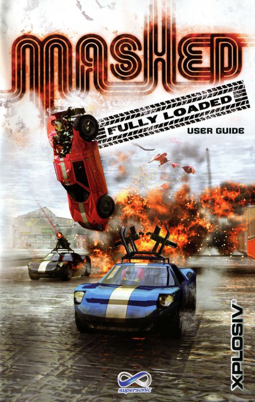 Manual for Drive to Survive (PlayStation 2): Front