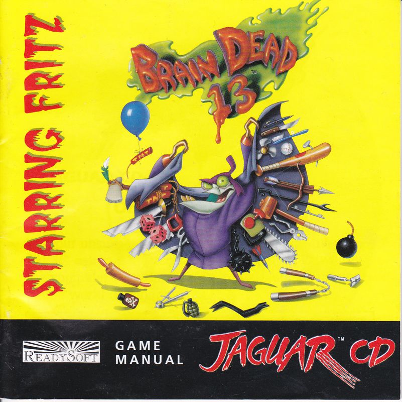 Manual for Brain Dead 13 (Jaguar): Front