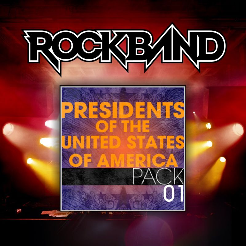 Front Cover for Rock Band: Presidents of the United States of America - Pack 01 (PlayStation 3 and PlayStation 4) (download release)
