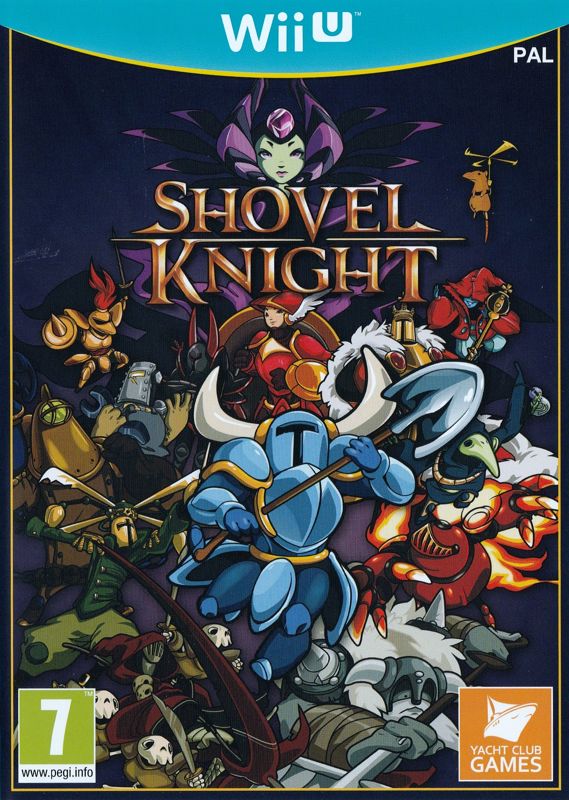 Front Cover for Shovel Knight (Wii U)