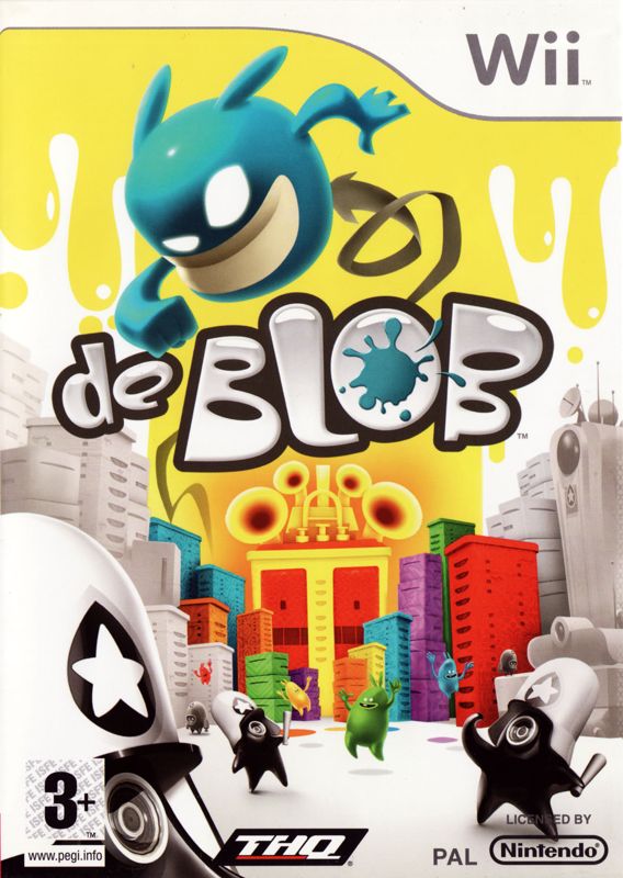Front Cover for de Blob (Wii)