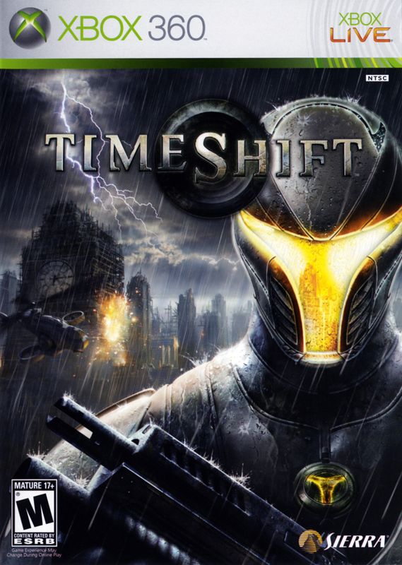 Front Cover for TimeShift (Xbox 360)