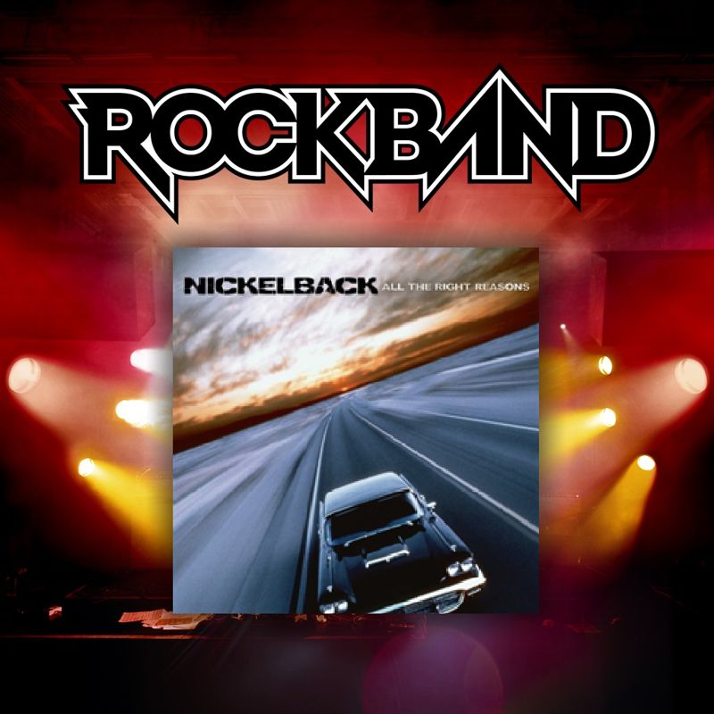 Rock Band Nickelback 'Photograph' cover or packaging material
