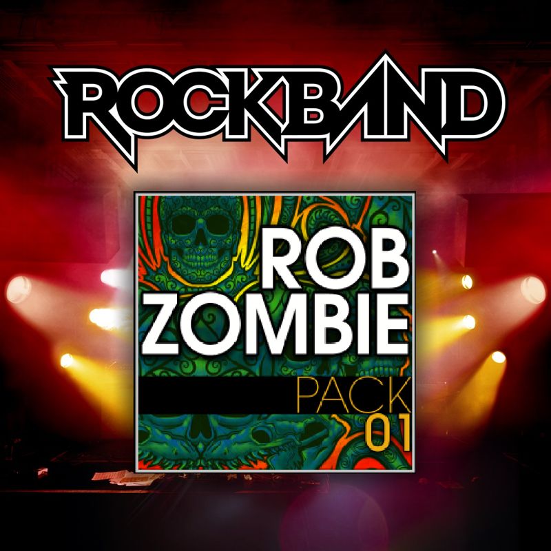 Front Cover for Rock Band: Rob Zombie Pack 01 (PlayStation 3 and PlayStation 4) (download release)