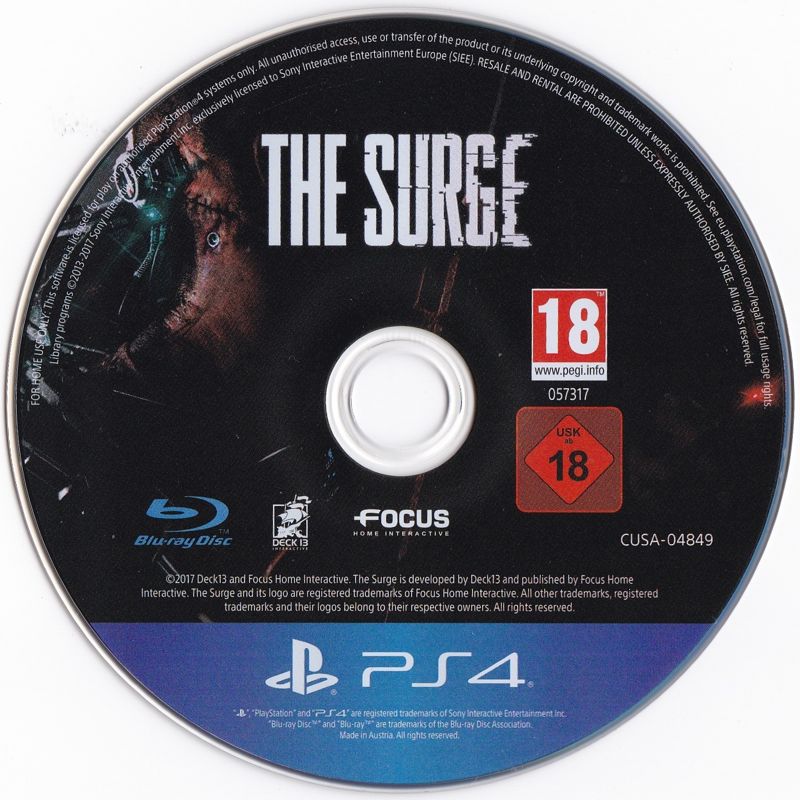 Media for The Surge (PlayStation 4)