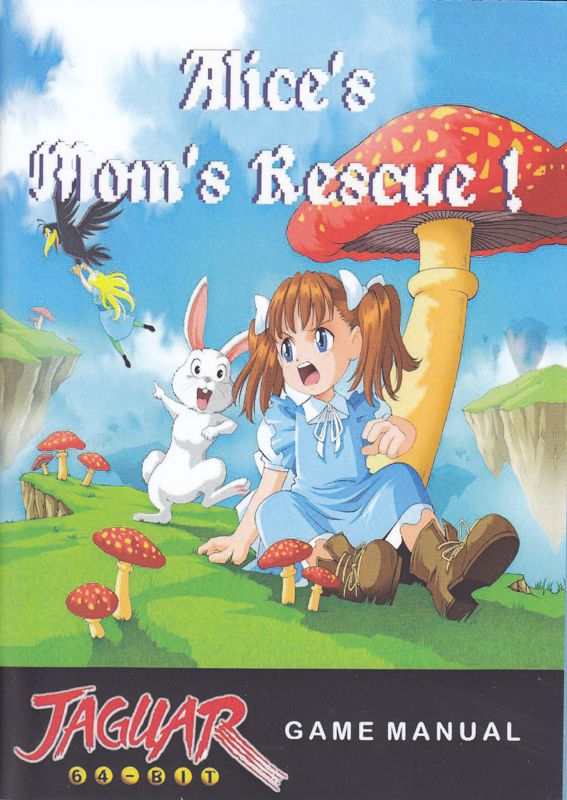 Manual for Alice's Mom's Rescue (Jaguar) (cartridge version): Front