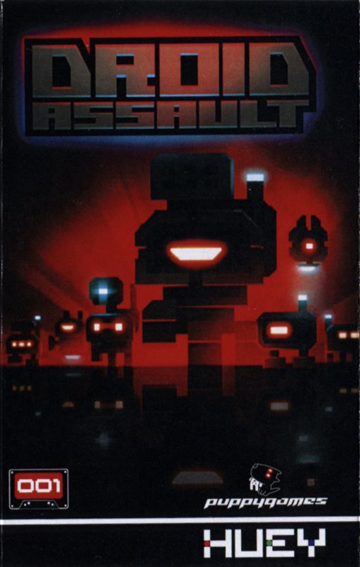 Front Cover for Droid Assault (Official Ultra Edition) (Linux and Macintosh and Windows) (Cassette Case)