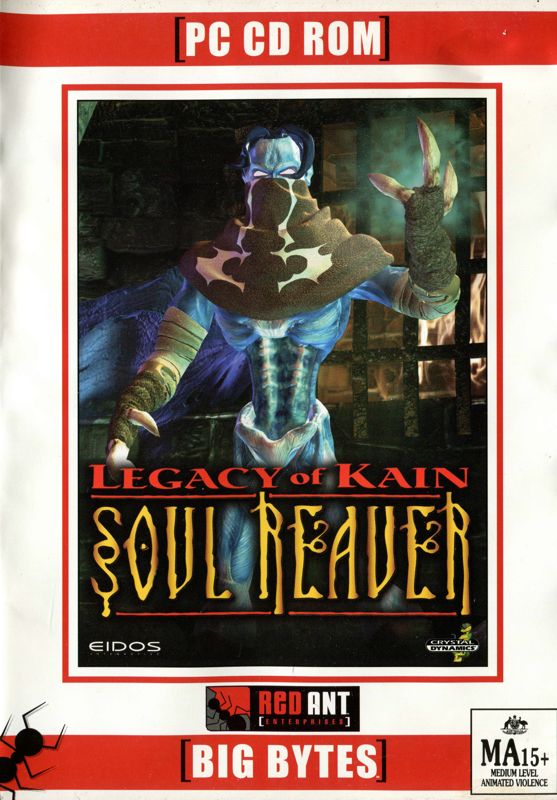 Front Cover for Legacy of Kain: Soul Reaver (Windows) (Big Bytes release)