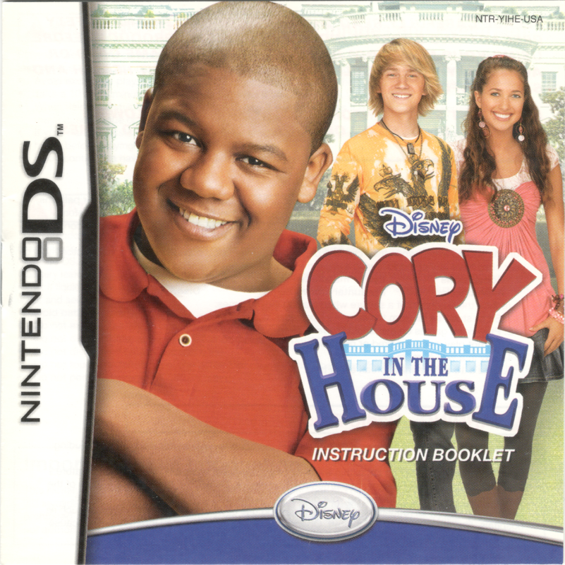 Manual for Disney Cory in the House (Nintendo DS)