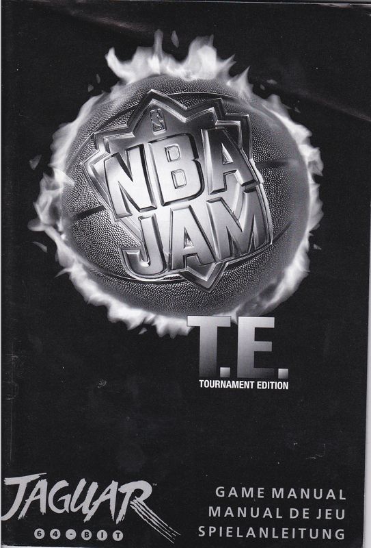 Manual for NBA Jam Tournament Edition (Jaguar): Front