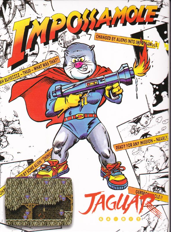 Front Cover for Impossamole (Jaguar)