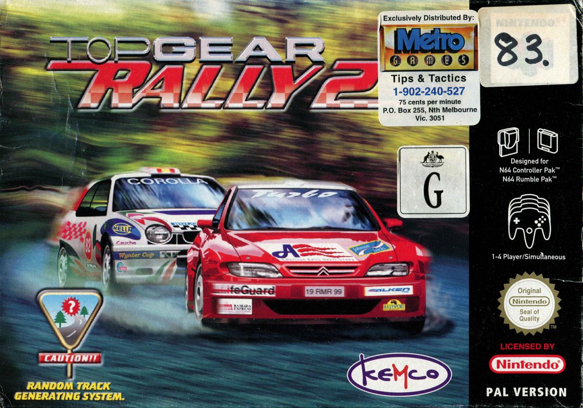 Top Gear Rally 2 (1999) - MobyGames