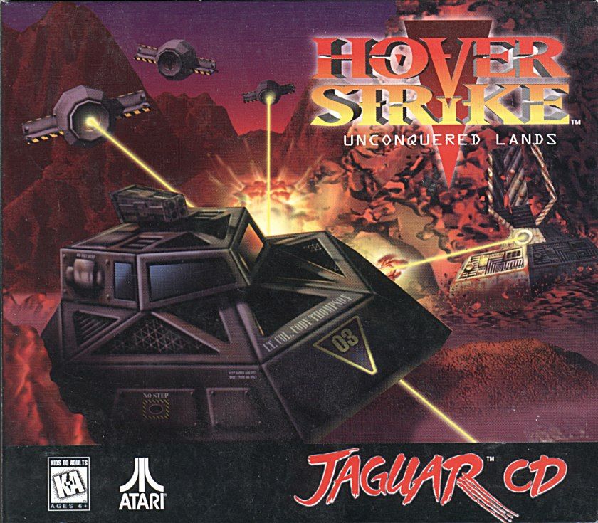 Other for Hover Strike: Unconquered Lands (Jaguar): Digipack - Front