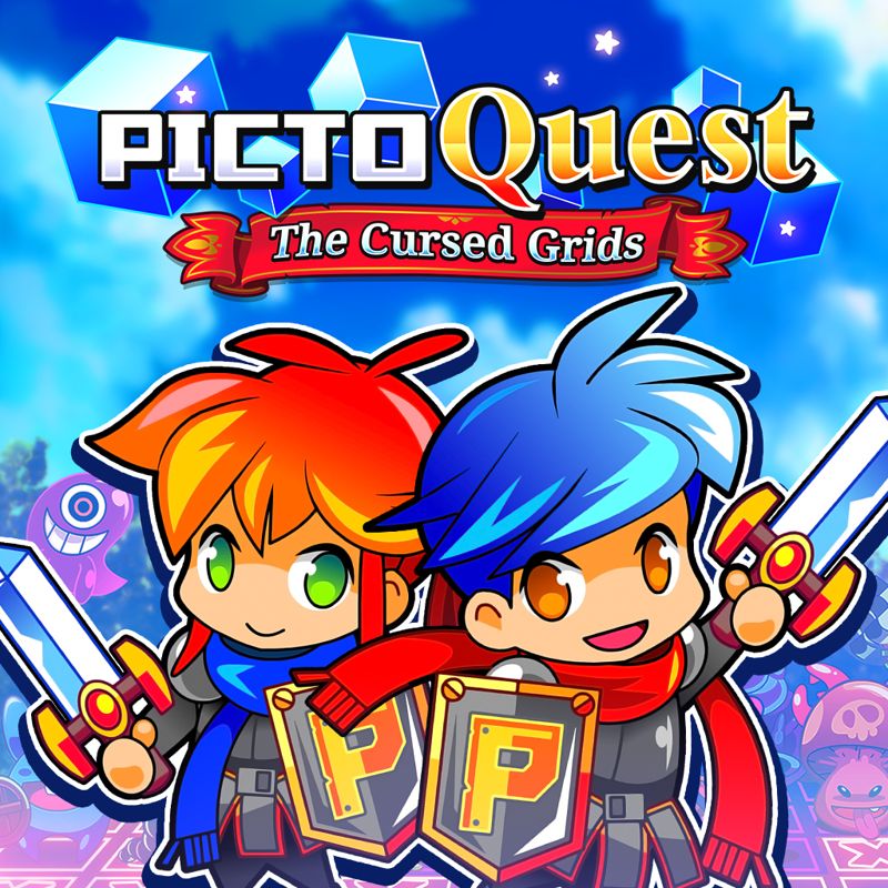 Front Cover for PictoQuest: The Cursed Grids (Nintendo Switch)