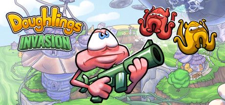 Front Cover for Doughlings: Invasion (Windows) (Steam release)