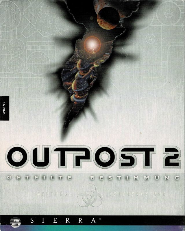 Front Cover for Outpost 2: Divided Destiny (Windows)