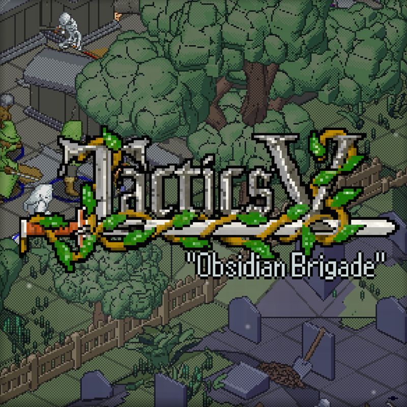 Front Cover for Tactics V: "Obsidian Brigade" (Nintendo Switch) (download release)