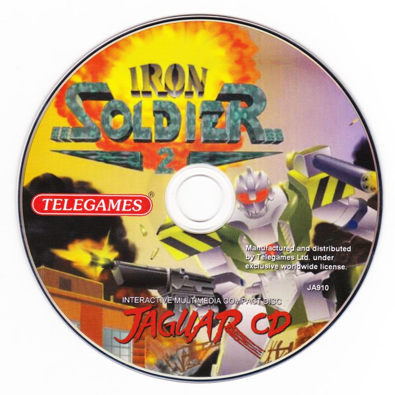 Media for Iron Soldier 2 (Jaguar) (disc version)