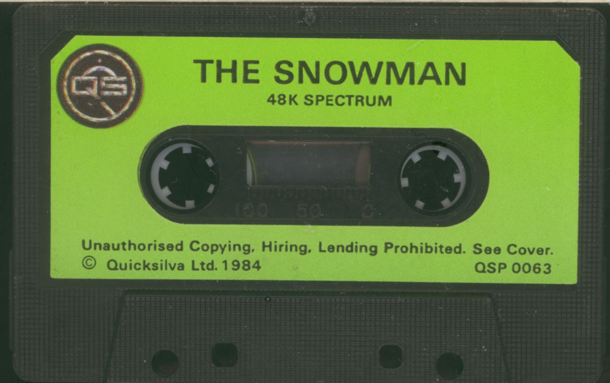 Media for The Snowman (ZX Spectrum)