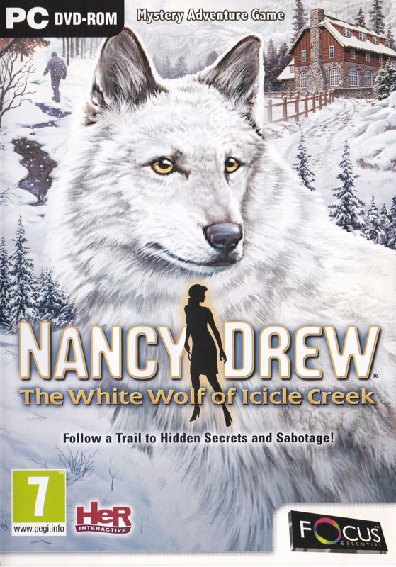Front Cover for Nancy Drew: The White Wolf of Icicle Creek (Windows) (Focus Multimedia release)