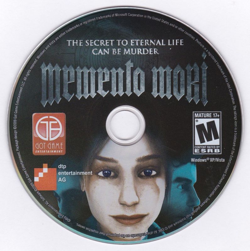 Media for Memento Mori (Windows)