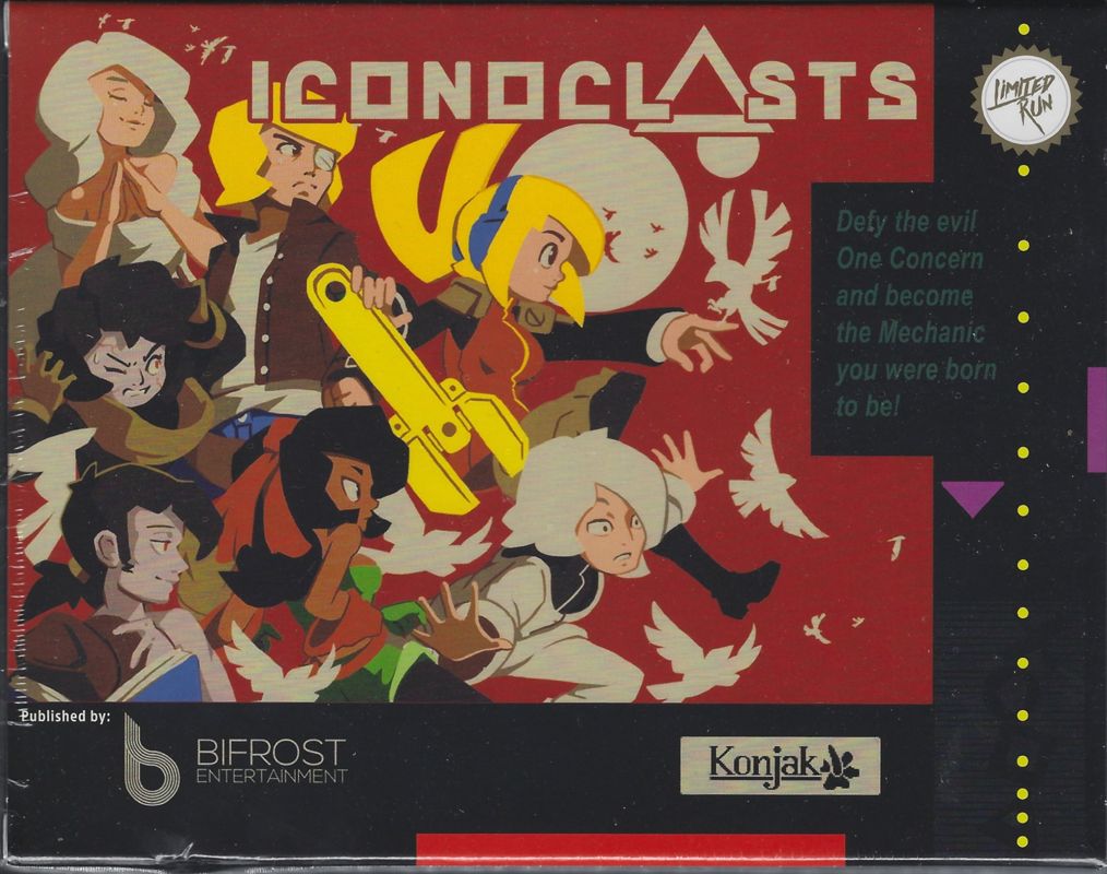 Front Cover for Iconoclasts (PlayStation 4) (Limited Run Games physical release)