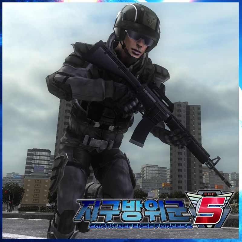 Front Cover for Earth Defense Force 5: Ranger Support Device Detector S-Type (PlayStation 4) (download release)