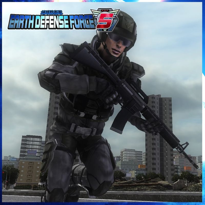 Front Cover for Earth Defense Force 5: Ranger Support Device Detector S-Type (PlayStation 4) (download release)