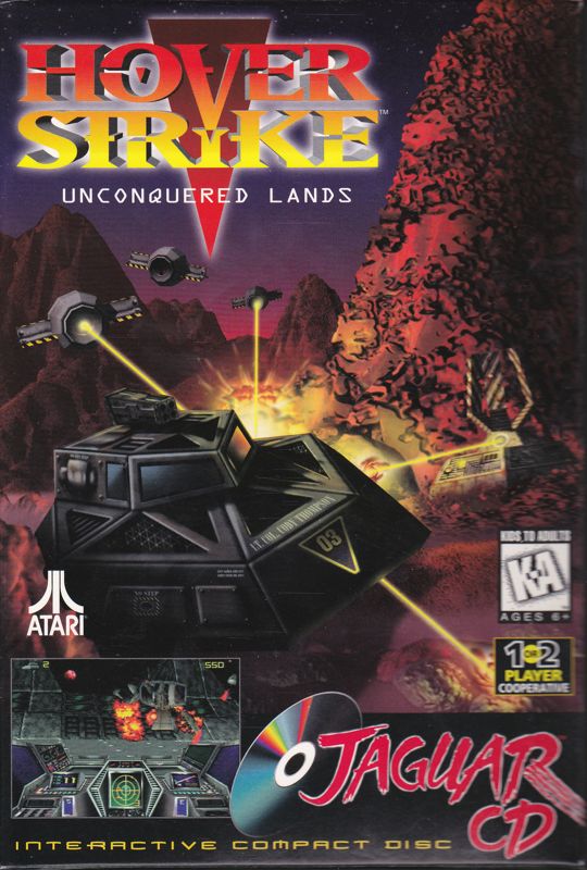 Front Cover for Hover Strike: Unconquered Lands (Jaguar)