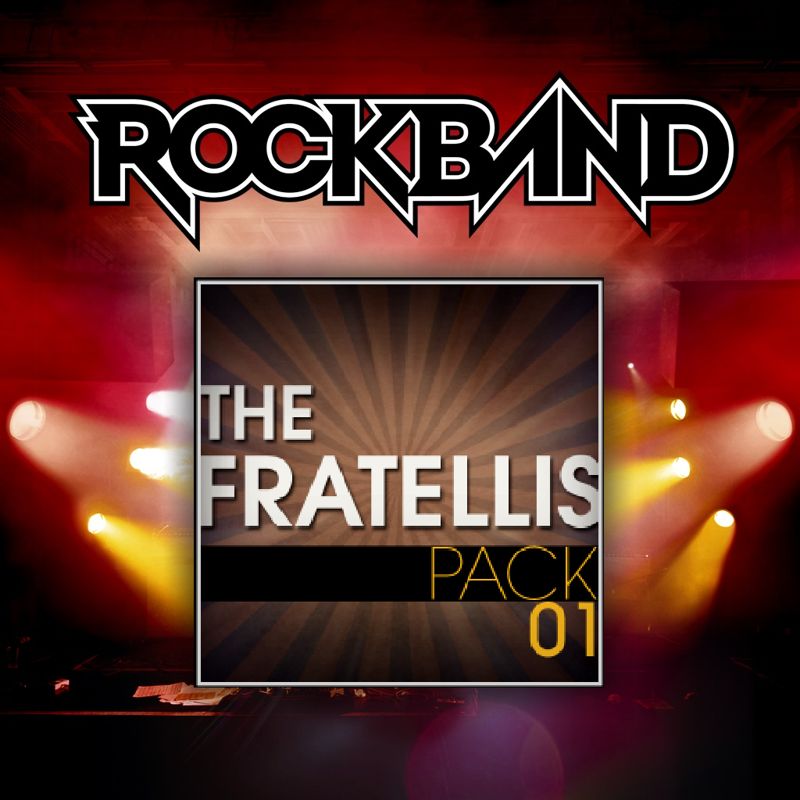 Front Cover for Rock Band: The Fratellis Pack 01 (PlayStation 3 and PlayStation 4) (download release)