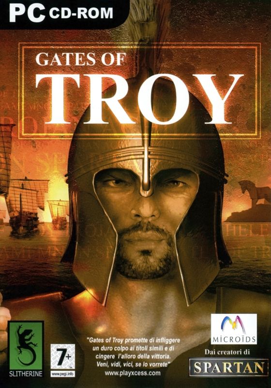 Front Cover for Gates of Troy (Windows)