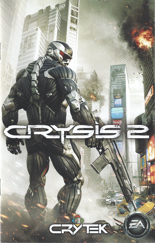 Manual for Crysis 2 (Windows): Front