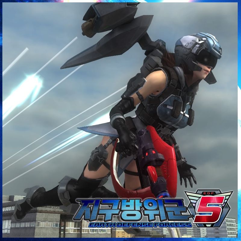 Front Cover for Earth Defense Force 5: Wing Diver Support Device Reverse Core S-Type (PlayStation 4) (download release)