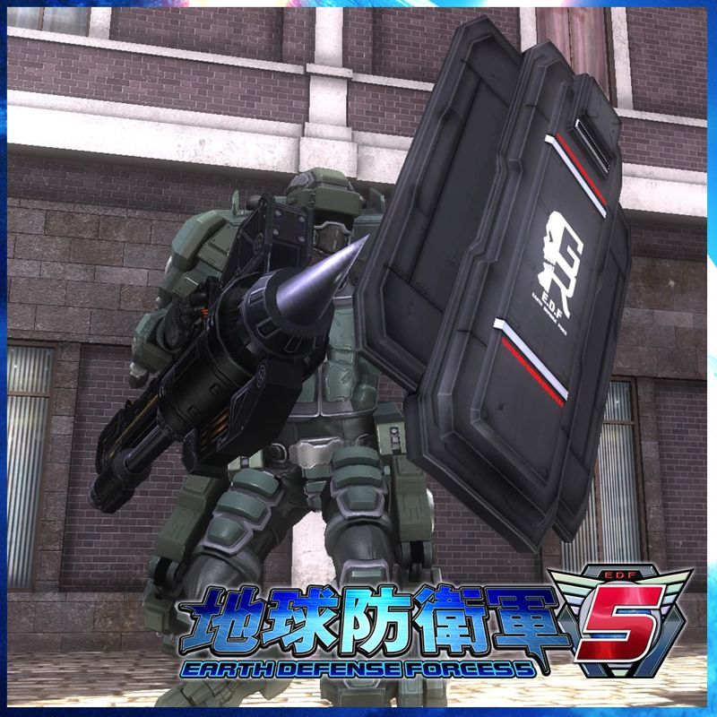 Front Cover for Earth Defense Force 5: Fencer Weapon Grim Reaper Shield (PlayStation 4): zh-hant-hk