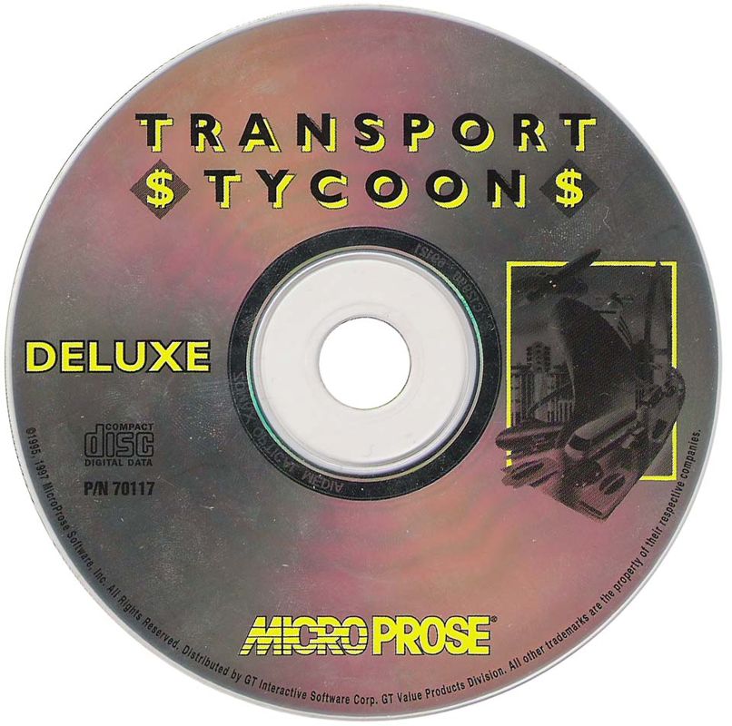 Media for Transport Tycoon Deluxe (DOS)