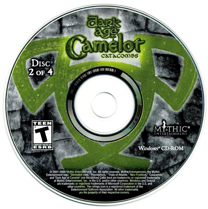 Media for Dark Age of Camelot: Catacombs (Windows): Disc 2