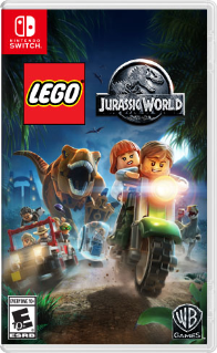Front Cover for LEGO Jurassic World (Nintendo Switch) (download release): 1st version