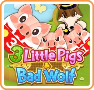 Front Cover for 3 Little Pigs & Bad Wolf (Nintendo Switch) (download release): 1st version
