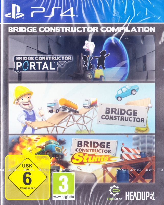 Front Cover for Bridge Constructor Compilation (PlayStation 4)