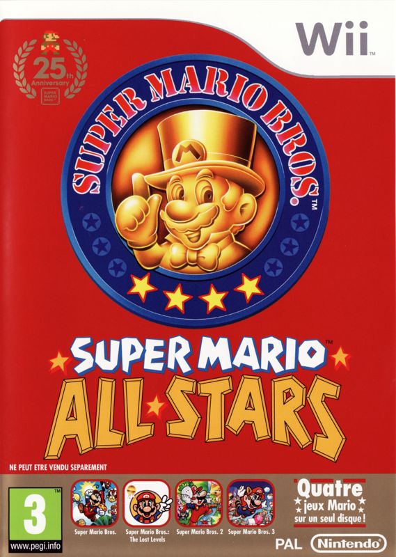 Other for Super Mario All-Stars: Limited Edition (Wii): Super Mario All-Stars - Keep Case - Front