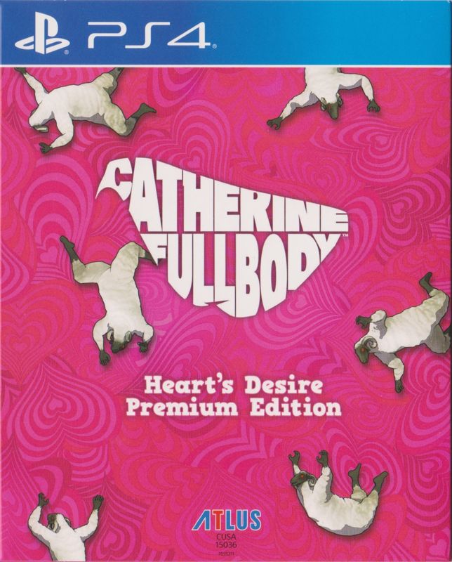 Spine/Sides for Catherine: Full Body (Heart's Desire Premium Edition) (PlayStation 4) (Sleeved Box): Left
