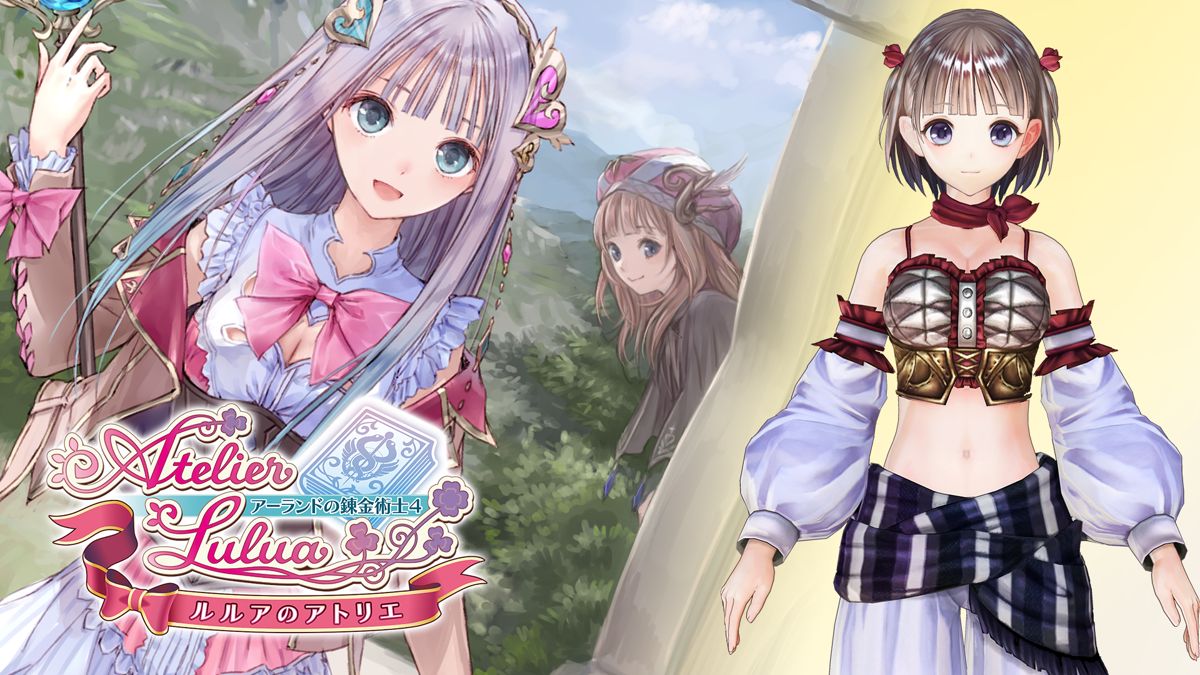 Front Cover for Atelier Lulua: The Scion of Arland - Eva's Outfit "Dancer of Arklys" (Nintendo Switch) (download release)