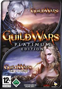 Front Cover for Guild Wars: Platinum Edition (Windows) (Gamesload release)